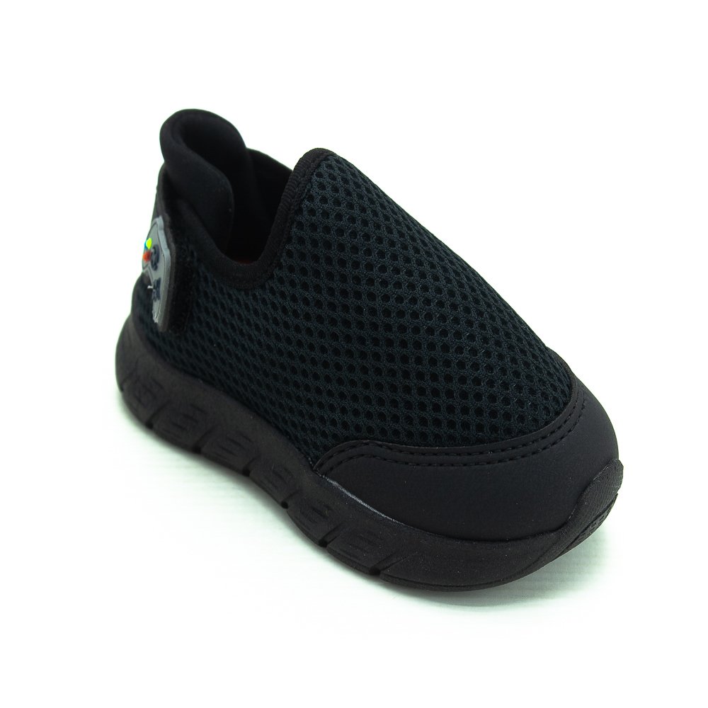 Tênis Infantil Menino Molekinho 2147.143 - Preto Preto 2