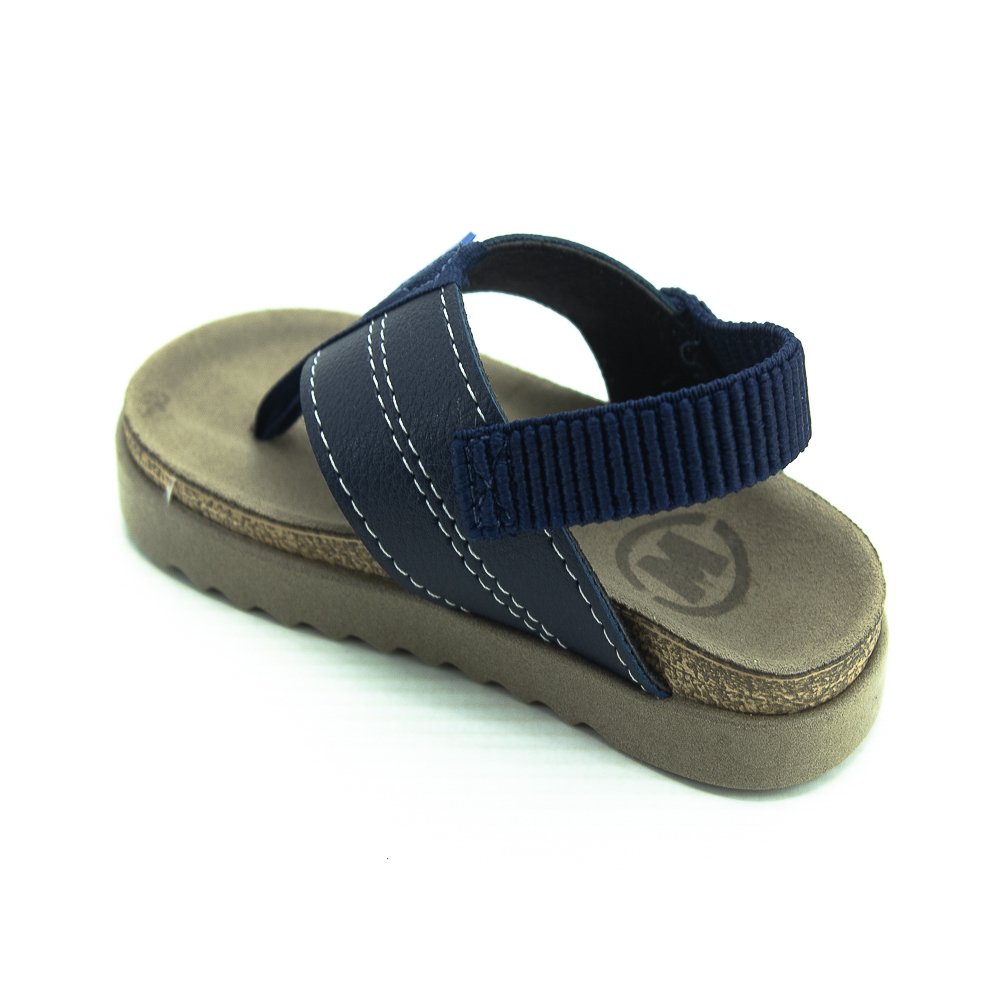 Sandália Infantil Menino Molekinho 2636.101 - Marinho Azul 3