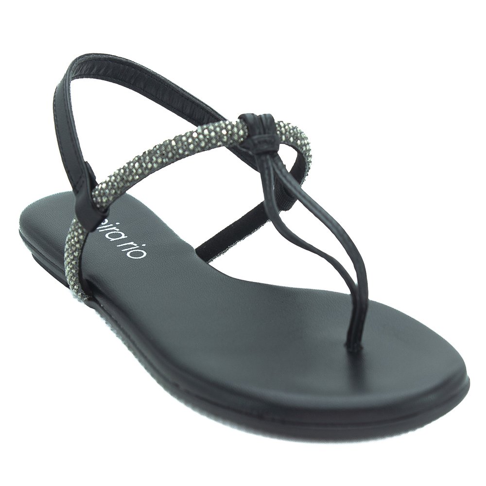 Sandália Feminina Beira Rio 8384.769 - Preto