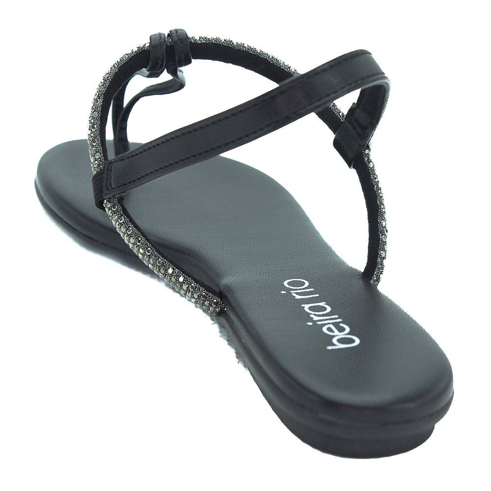 Sandália Feminina Beira Rio 8384.769 - Preto Preto 3