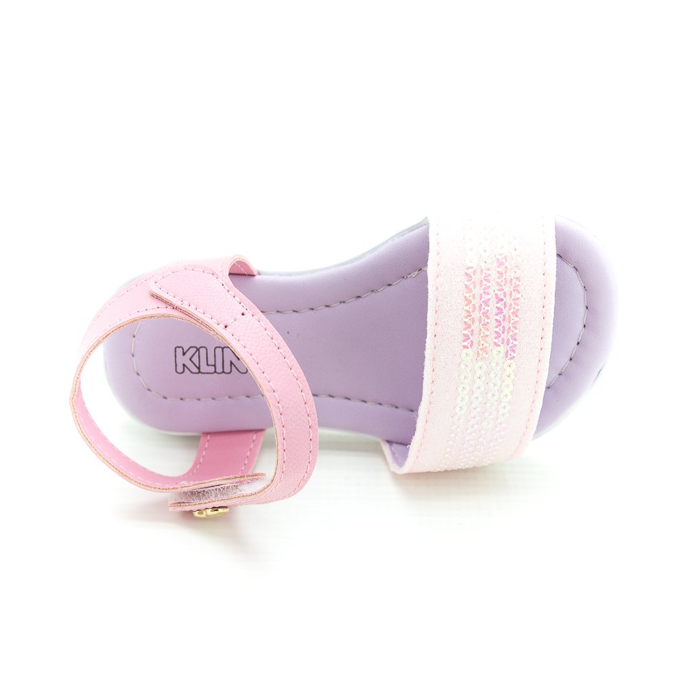 Sandália Infantil Menina Klin Lolinha - Rosa Rosa 5