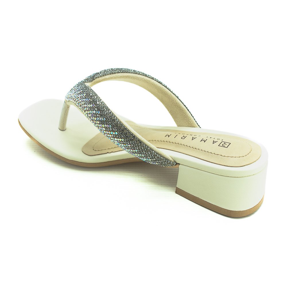 Tamanco Feminino Ramarim 24-48235 - Off White Branco 2