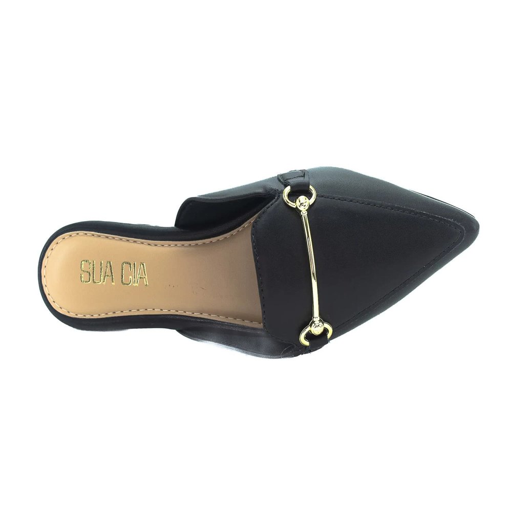 Mule Feminino Sua Cia 8189.15626 - Preto Preto 5