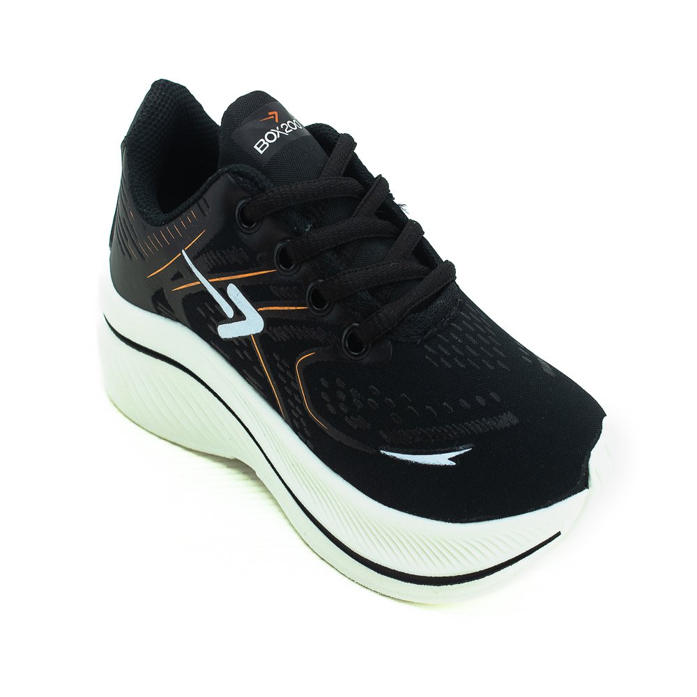 Tênis Infantil Menino Box 200 Bk1915 - Preto Preto 2