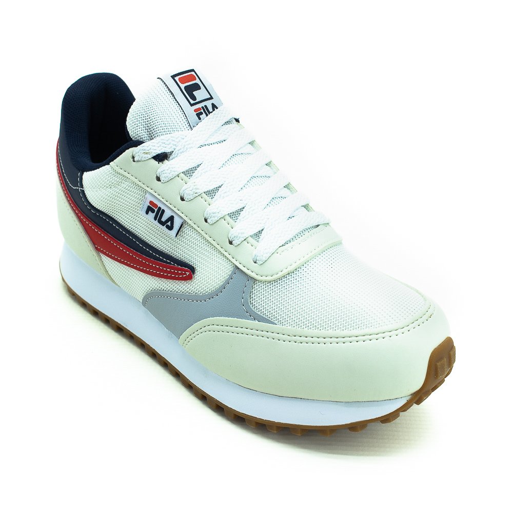 Tênis Masculino Fila Renno Classic - Branco Branco 2
