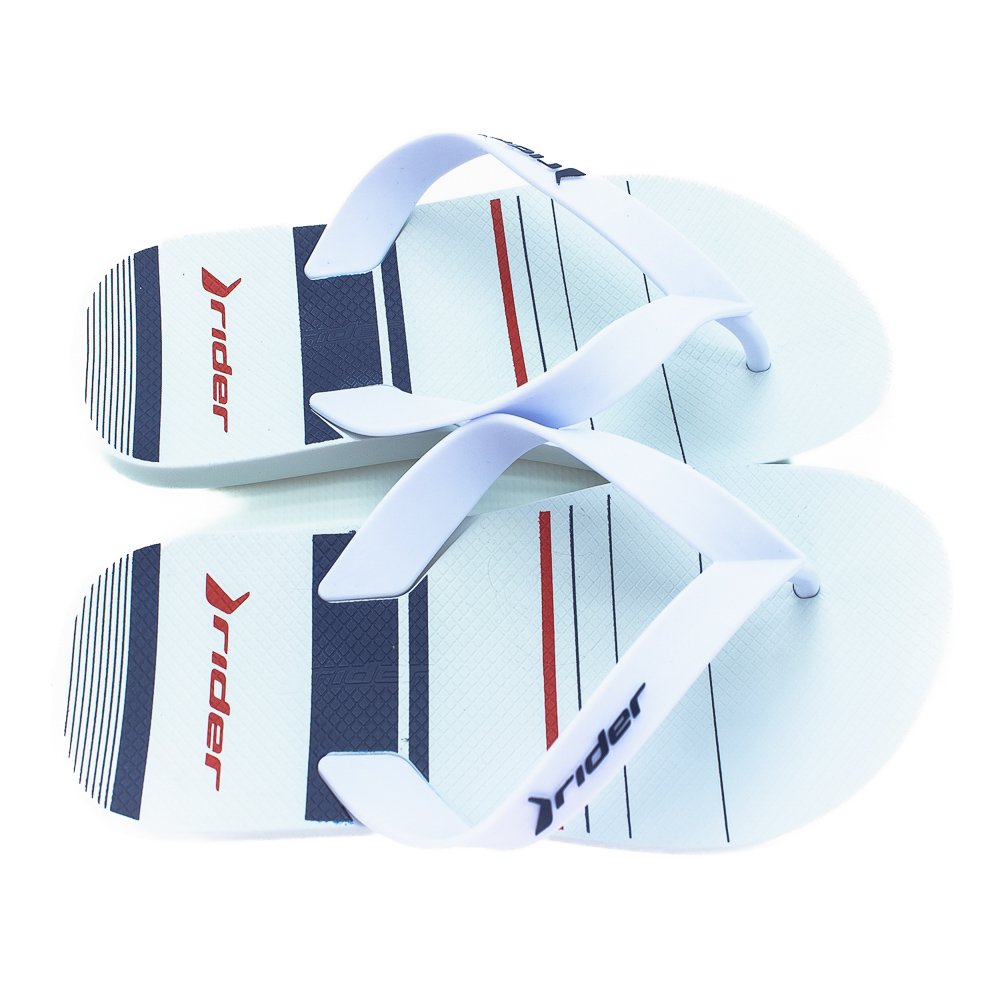 Chinelo Masculino Rider Feel Urban - Branco Branco 2