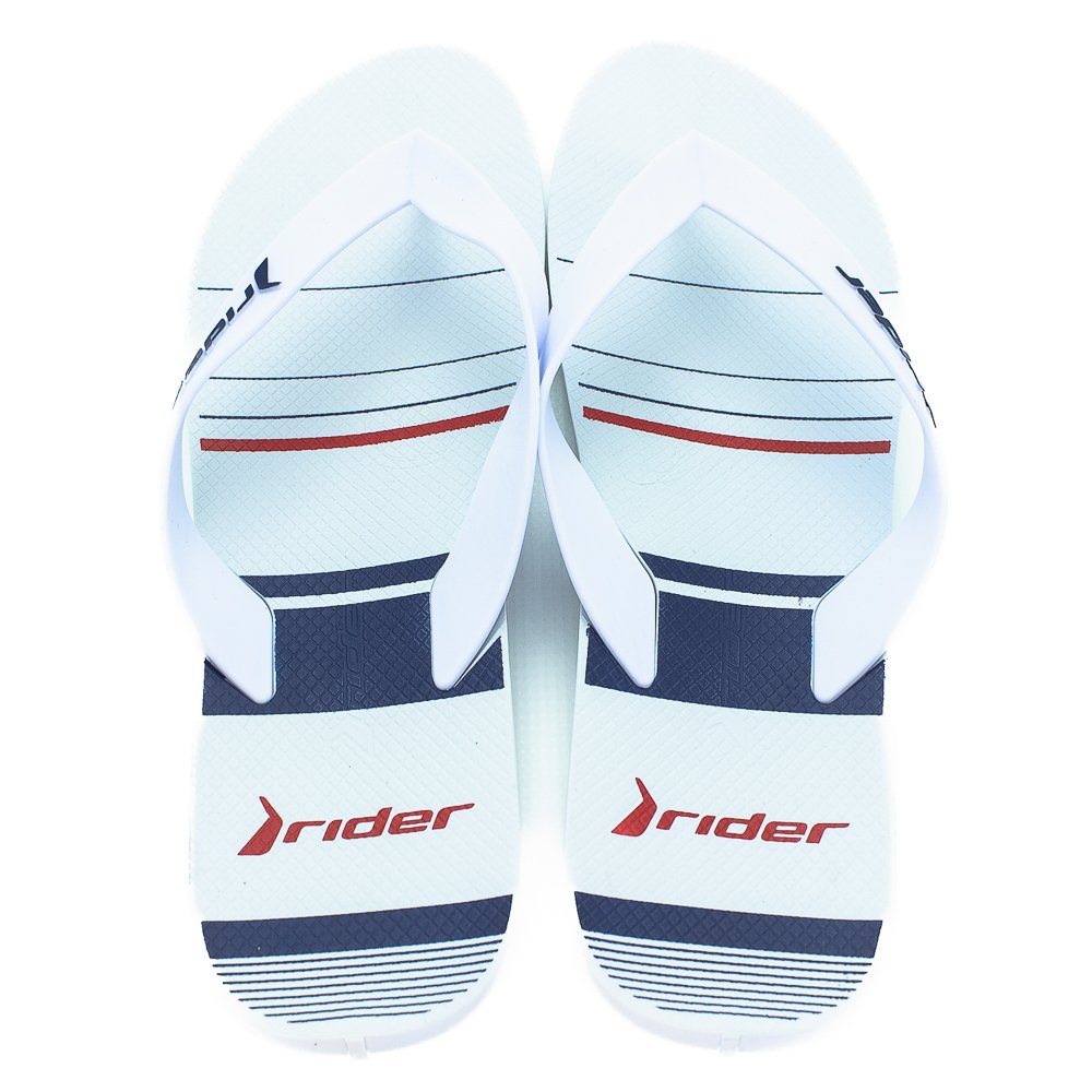 Chinelo Masculino Rider Feel Urban - Branco Branco 3