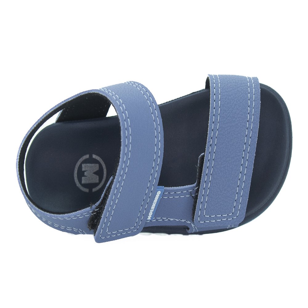Sandália Infantil Menino Molekinho 2636.204 - Azul Azul 5