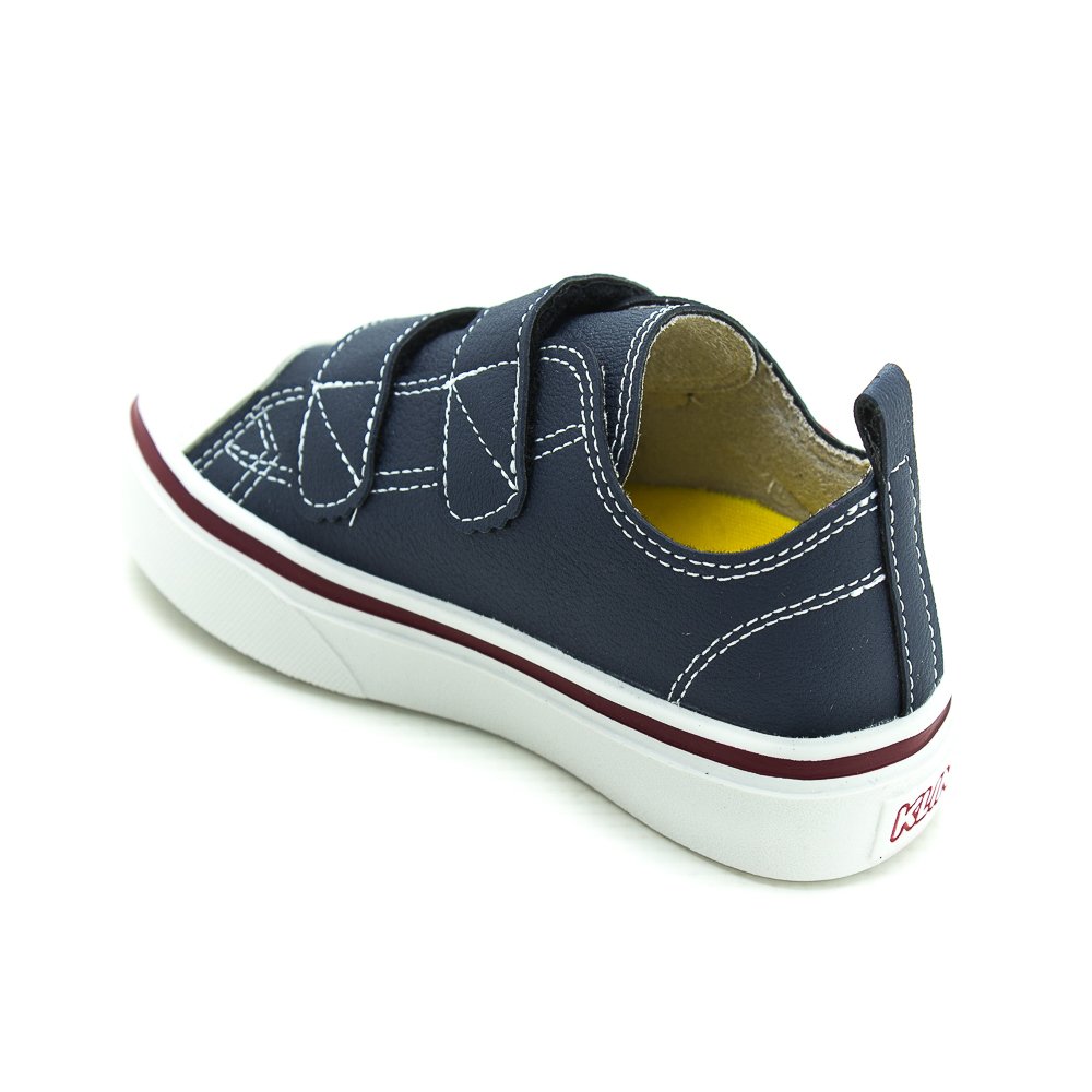 Tênis Infantil Menino Klin Freestyle Mini - Azul E Vermelho Azul/Vermelho 3