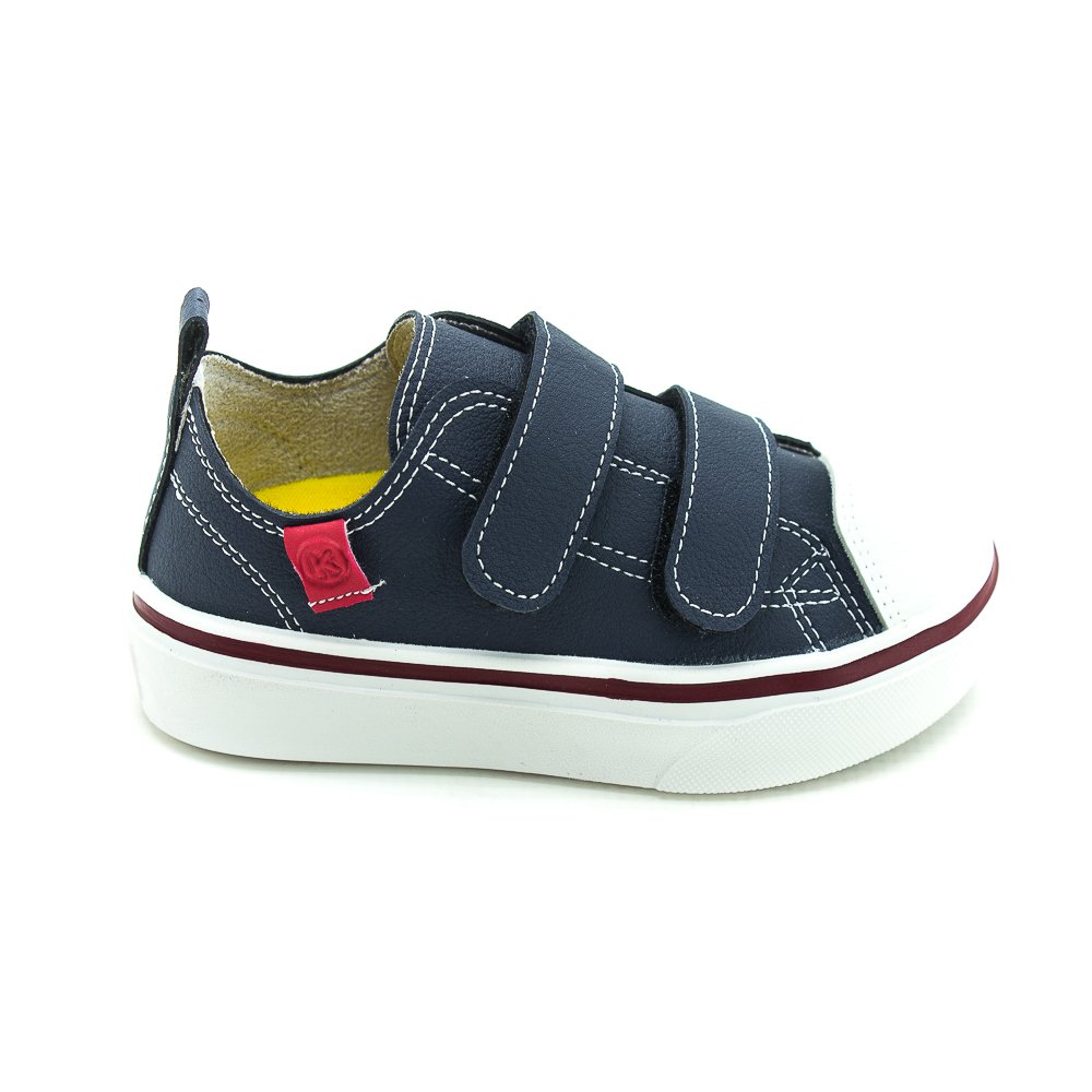 Tênis Infantil Menino Klin Freestyle Mini - Azul E Vermelho