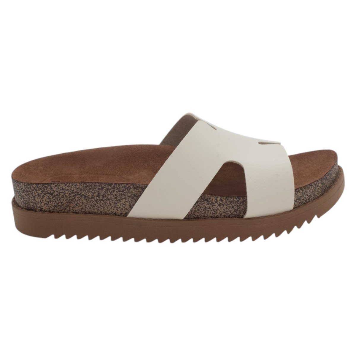 Papete Feminina Moleca 5500.100 - Off White