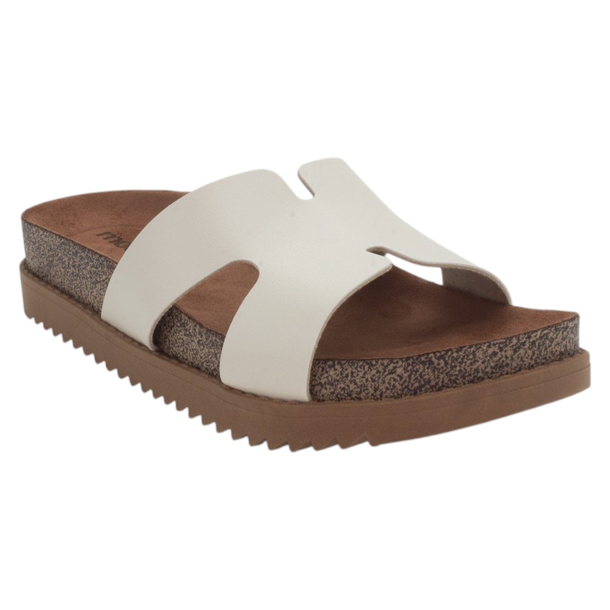 Papete Feminina Moleca 5500.100 - Off White Branco 2