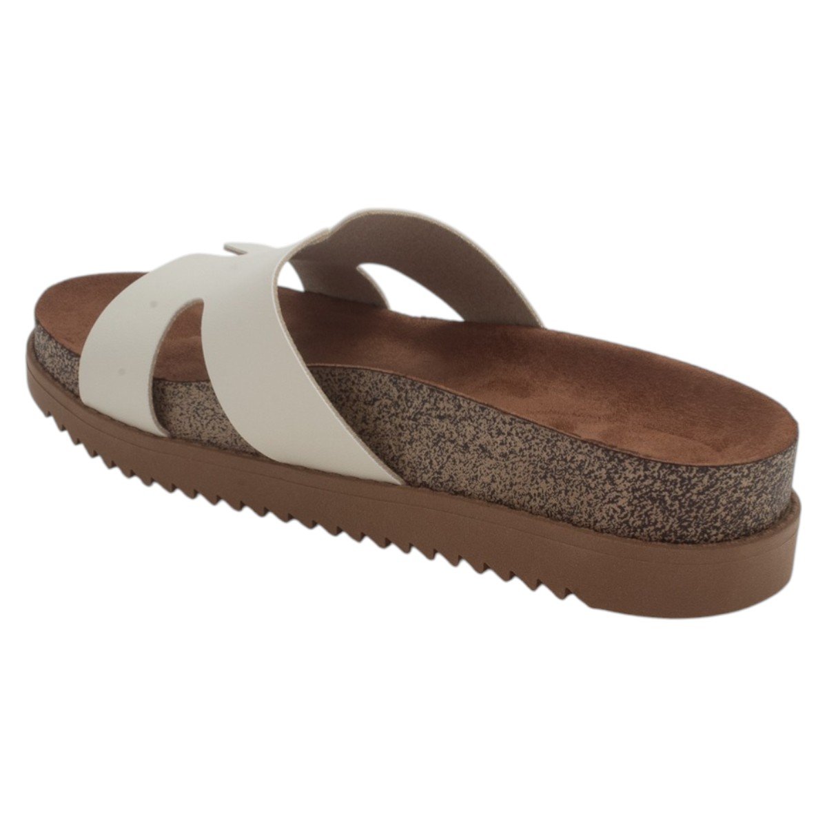 Papete Feminina Moleca 5500.100 - Off White Branco 3