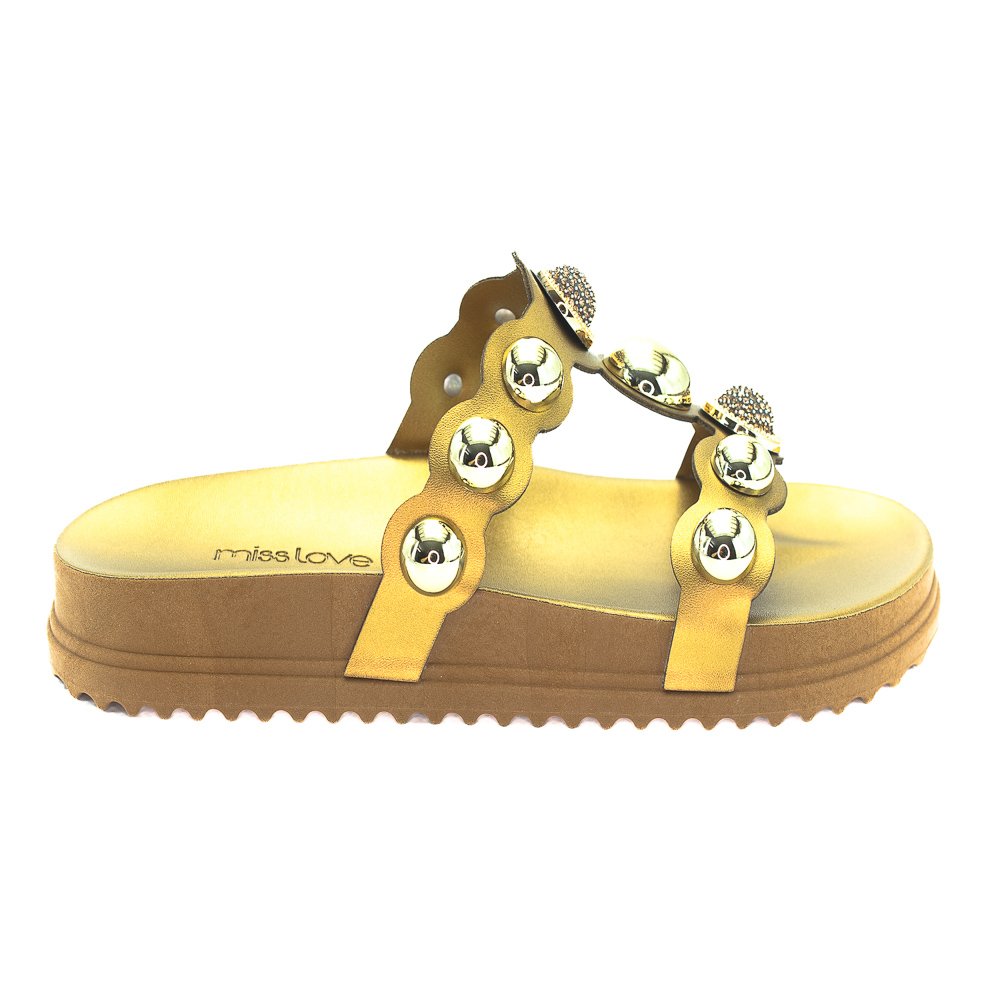 Papete Feminina Miss Love PP-902 - Marrom