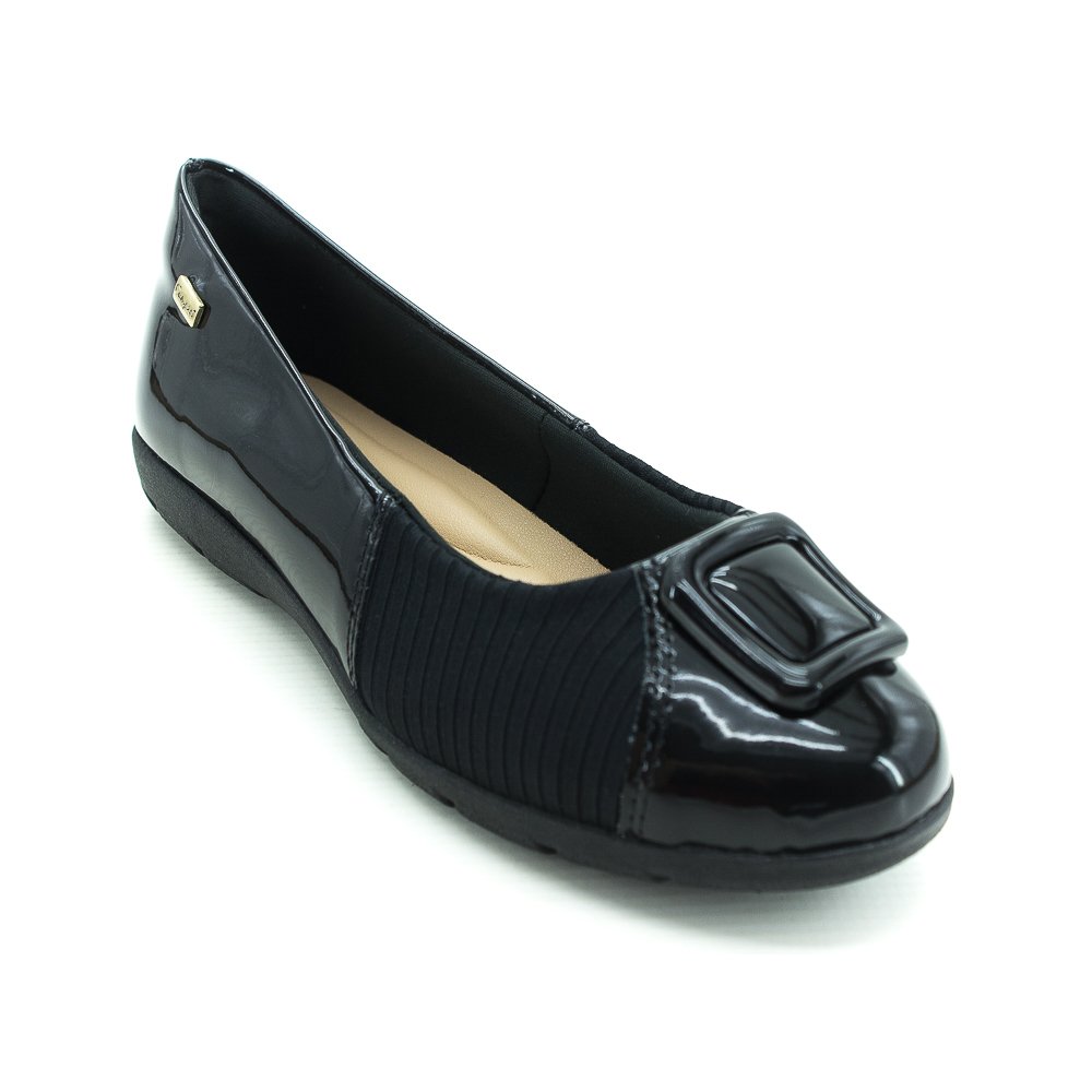 Sapatilha Feminina Campesi L9891 - Preto Preto 3