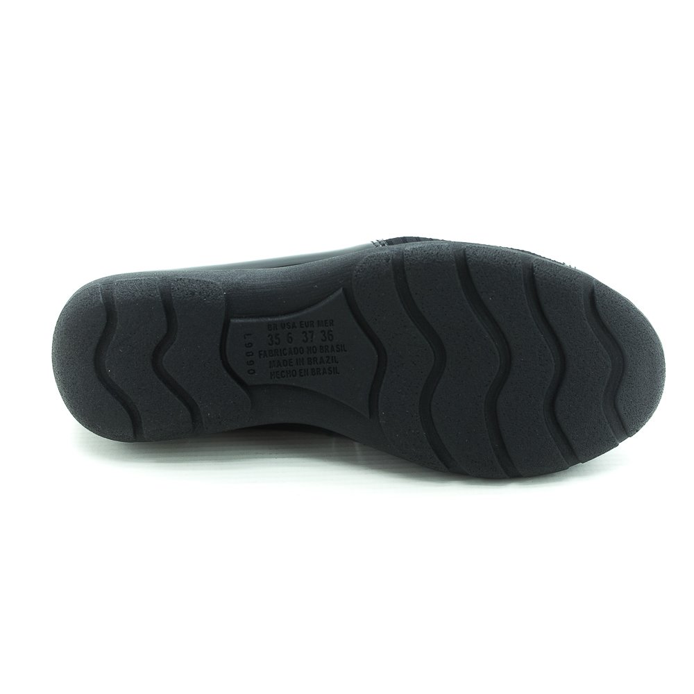 Sapatilha Feminina Campesi L9891 - Preto Preto 4