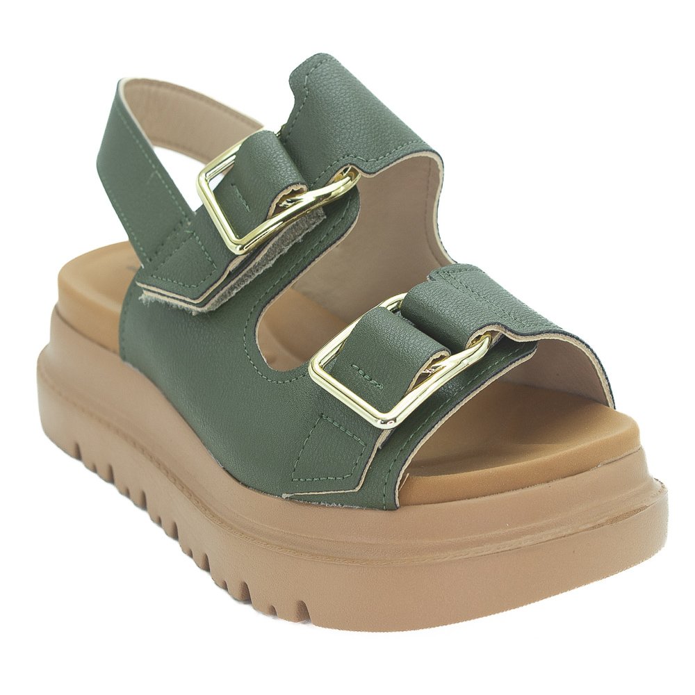 Sandália Feminina Modare 7200.102 - Verde Verde 2