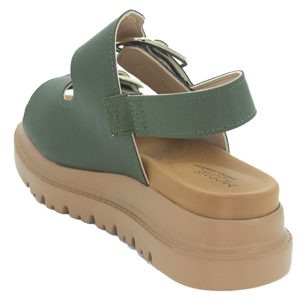 Sandália Feminina Modare 7200.102 - Verde Verde 3