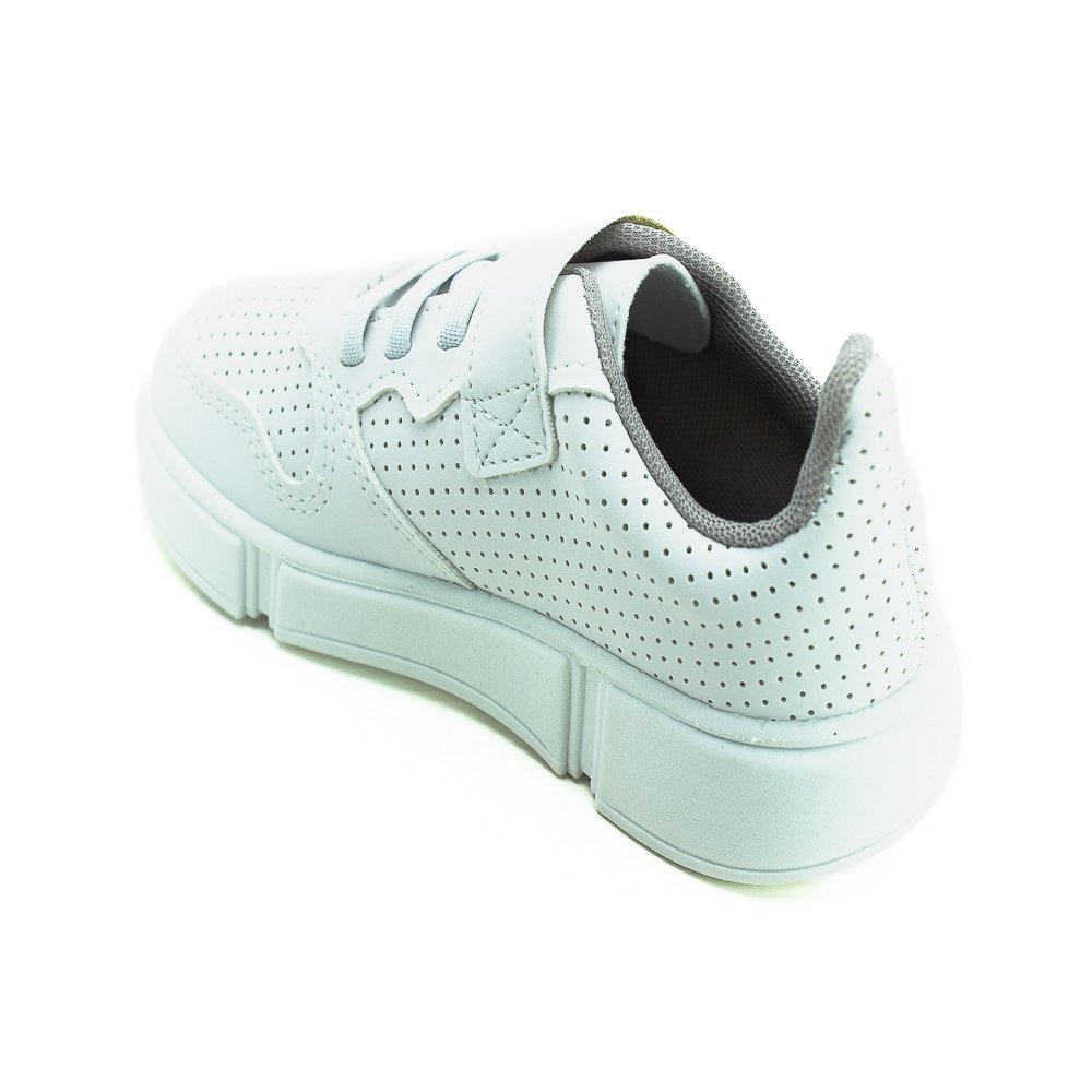 Tênis Infantil Menino Molekinho 2838.117 - Branco Branco 3