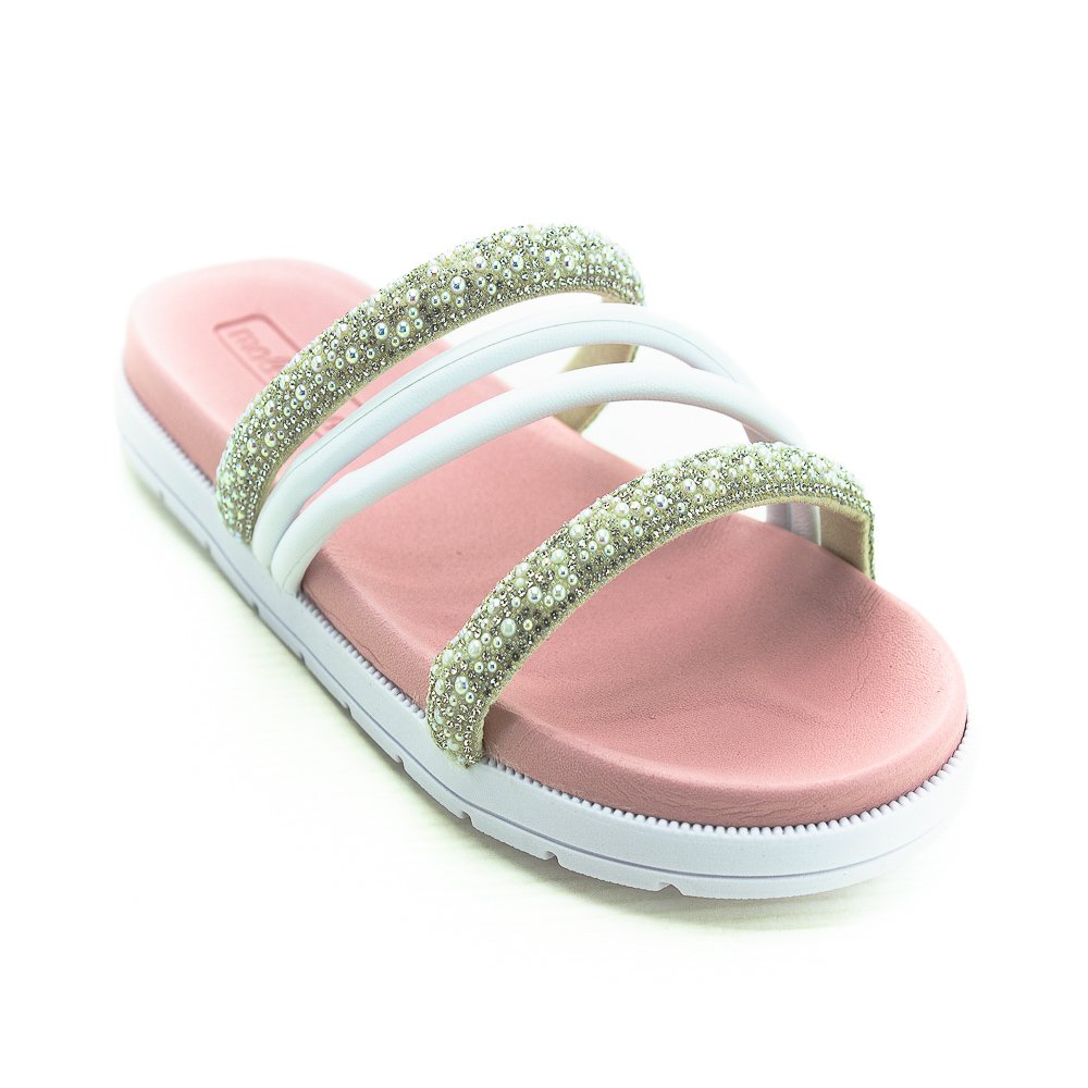 Papete Infantil Menina Molekinha 2352.107 - Branco Branco 2