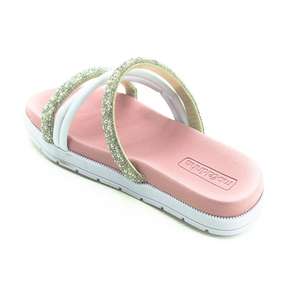 Papete Infantil Menina Molekinha 2352.107 - Branco Branco 3