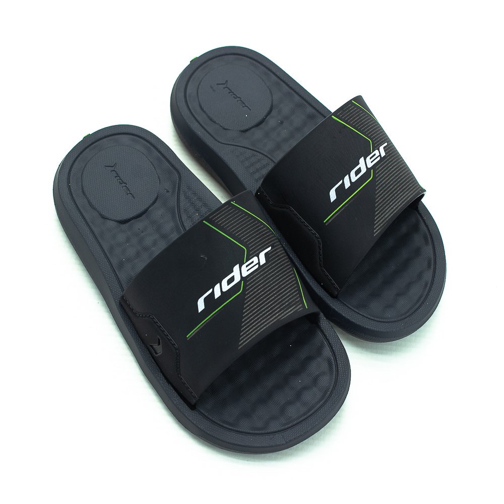 Chinelo Infantil Menino Rider Step Slide - Verde