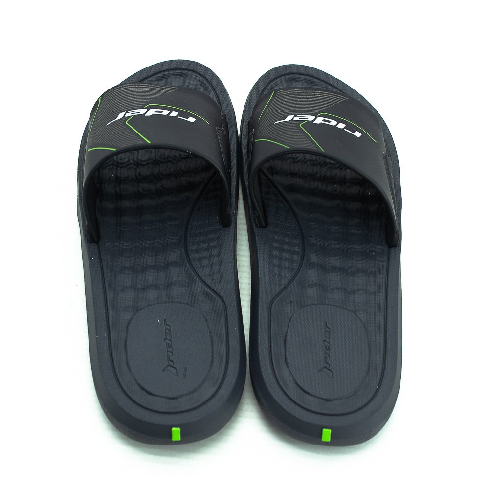 Chinelo Infantil Menino Rider Step Slide - Verde Verde 3