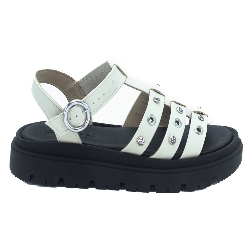 Sandália Feminina Moleca 5504.115 - Branco