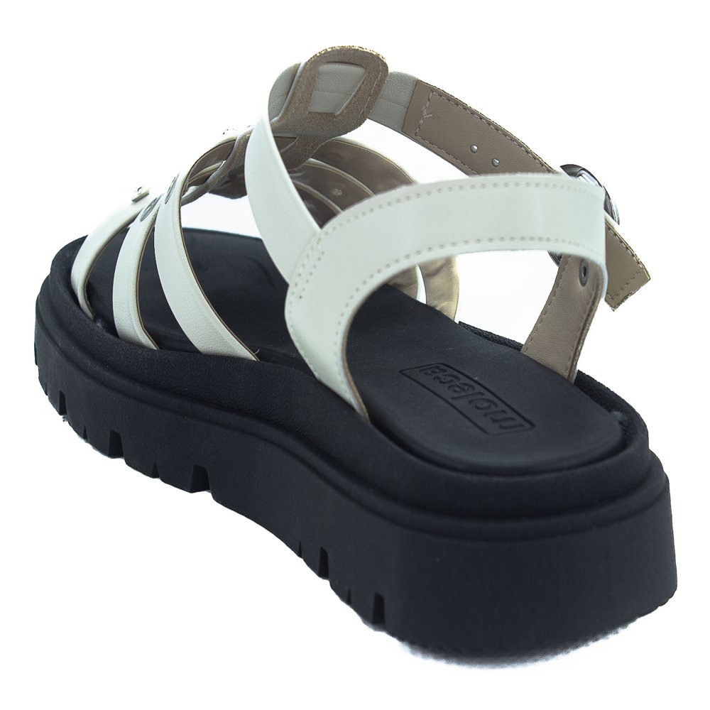 Sandália Feminina Moleca 5504.115 - Branco Branco 3