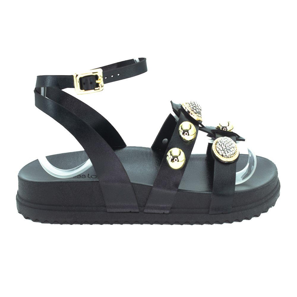 Papete Feminina Miss Love Pp-901 - Preto