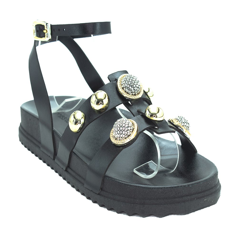 Papete Feminina Miss Love Pp-901 - Preto Preto 2