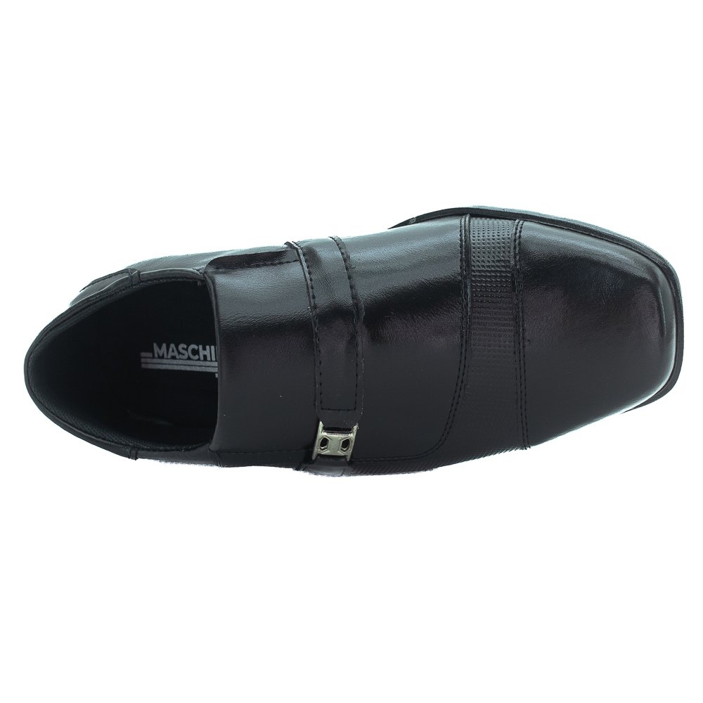 Sapato Social Masculino Maschili 903 - Preto Preto 5