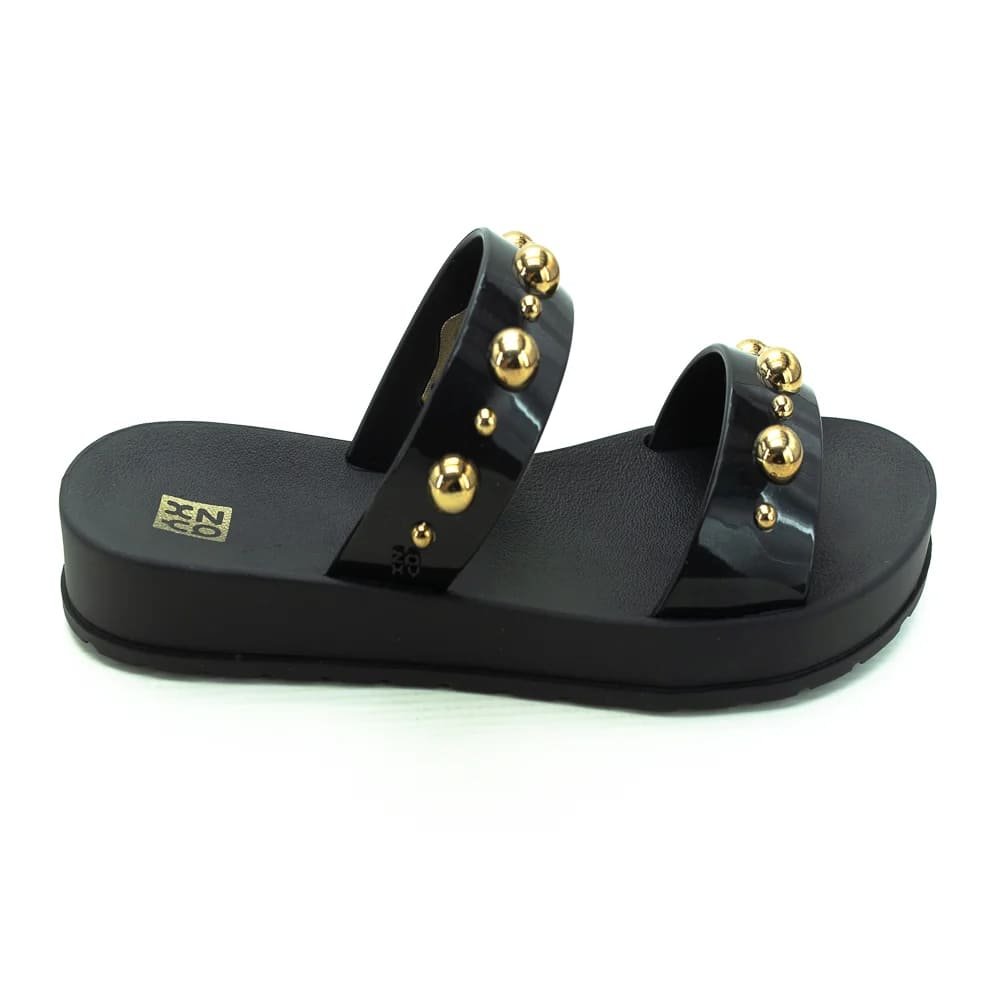Chinelo Feminino Zaxy Rise AD - Preto