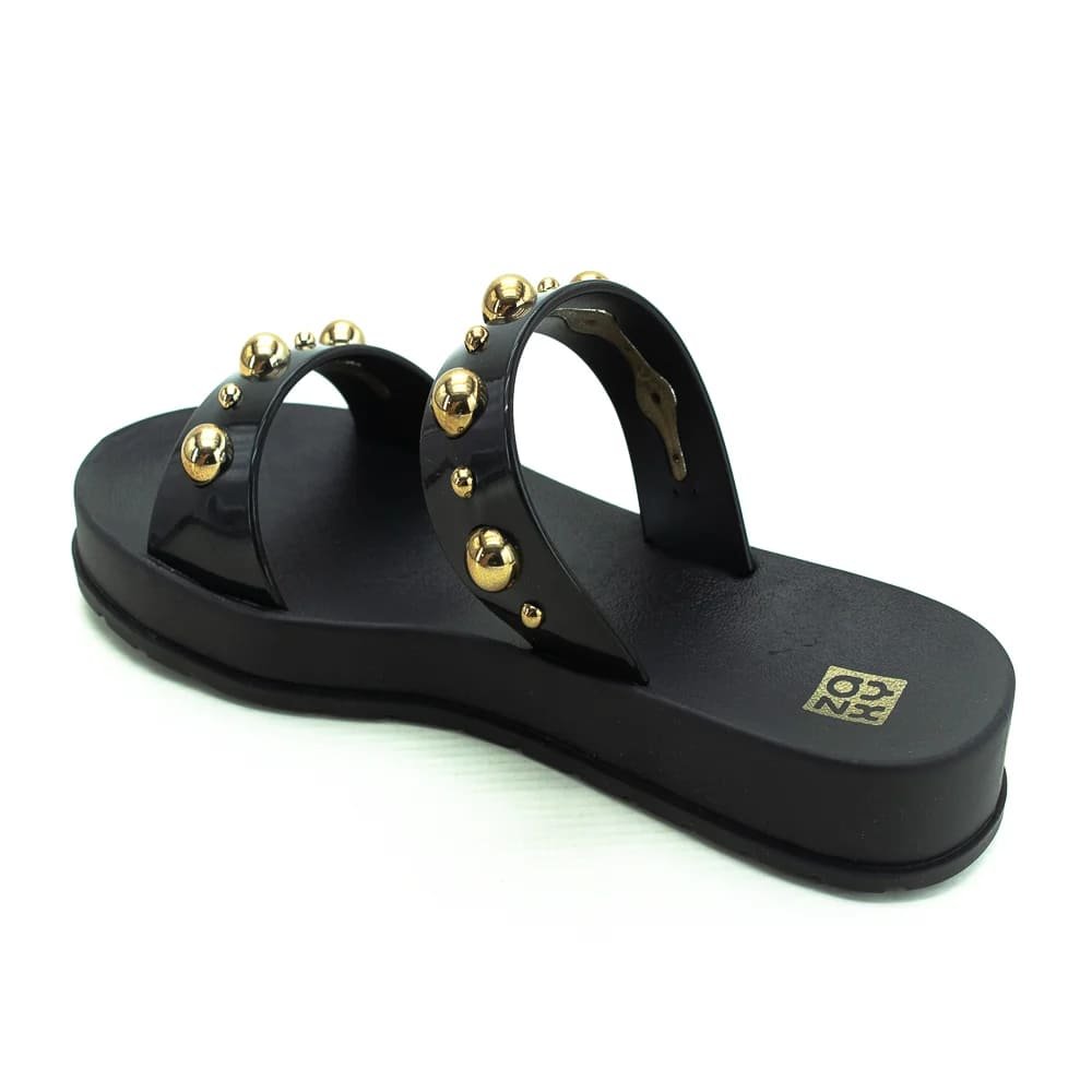 Chinelo Feminino Zaxy Rise AD - Preto Preto 3