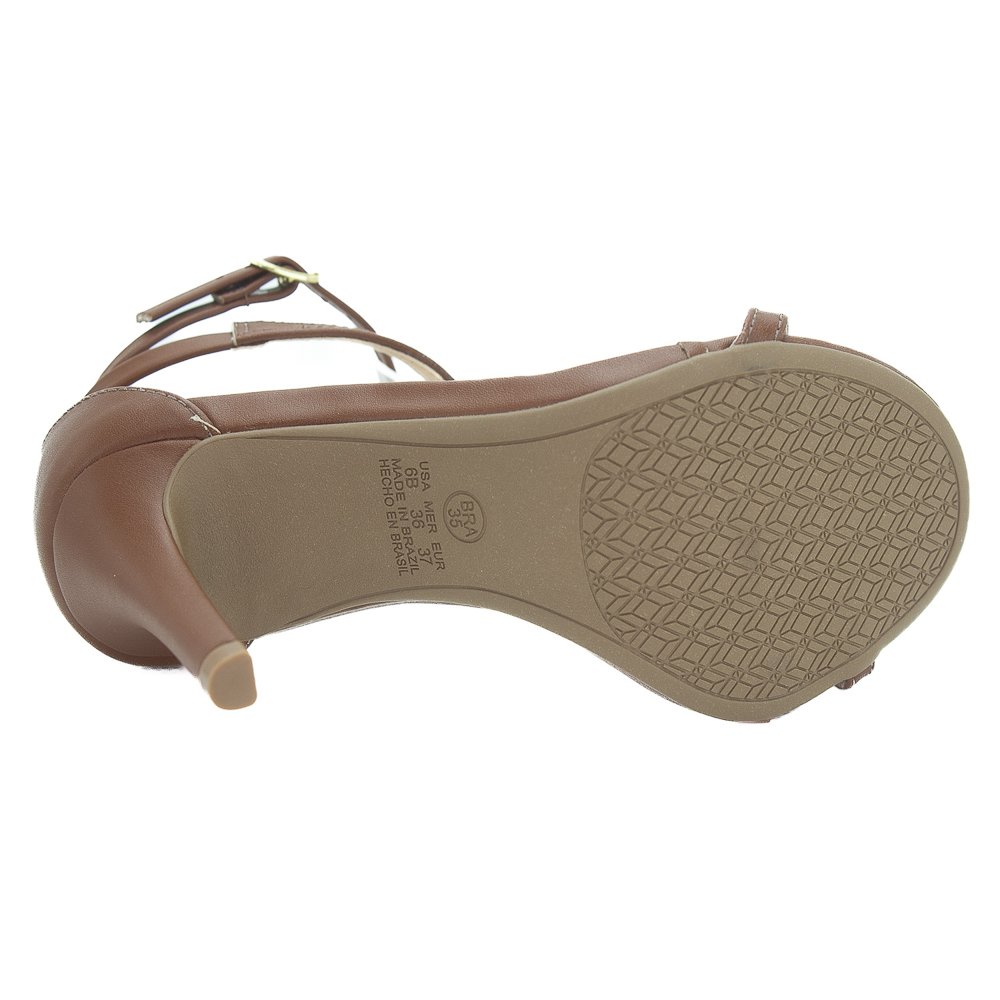 Sandália Feminina Mariotta 13531-35 - Marrom Marrom 4