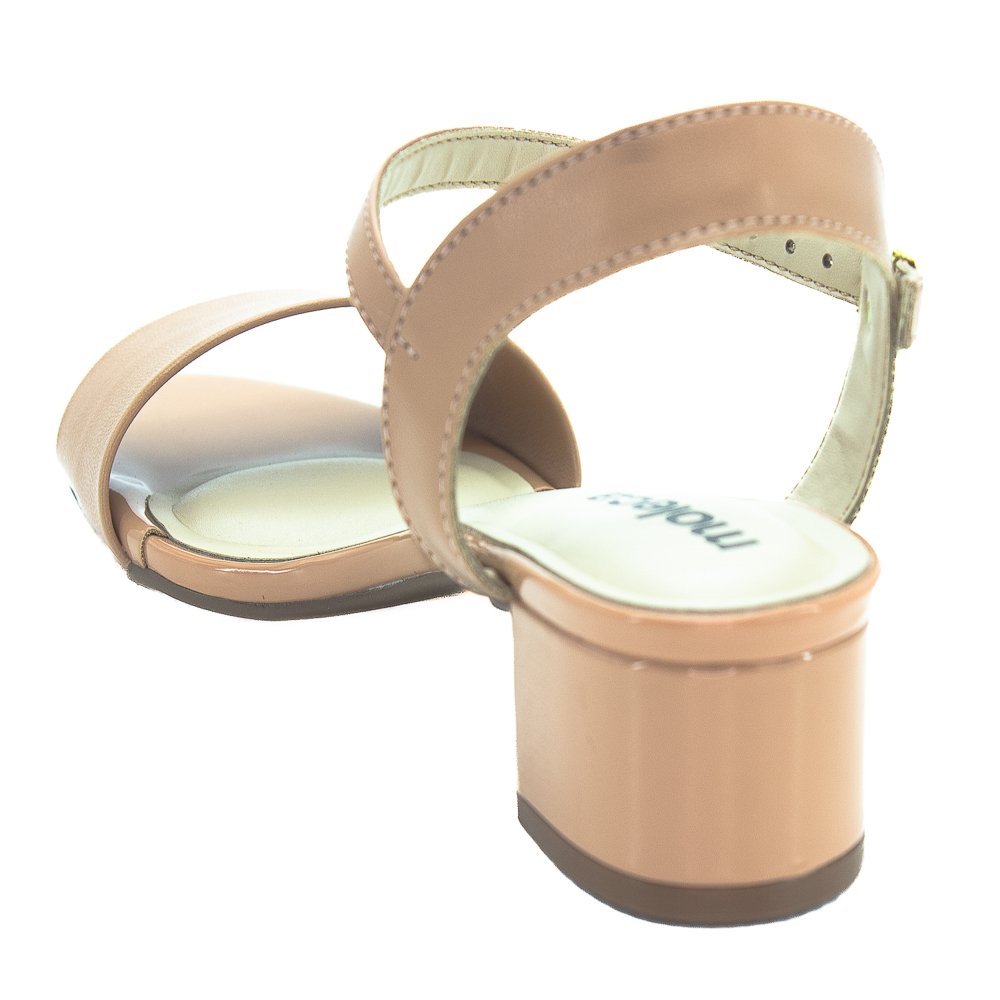 Sandália Feminina Moleca 5259.805 - Nude Bege 3