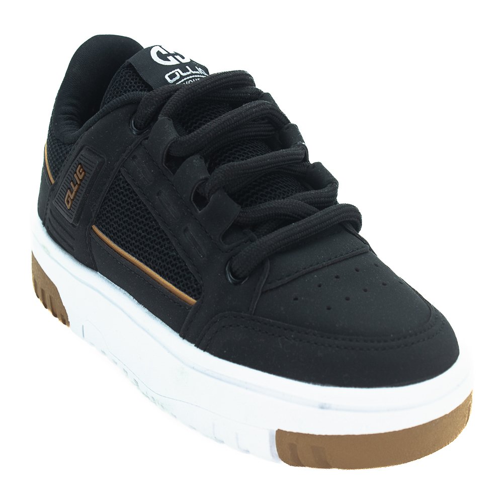 Tênis Infantil Menino Ollie Flip 2 - Preto Preto 2