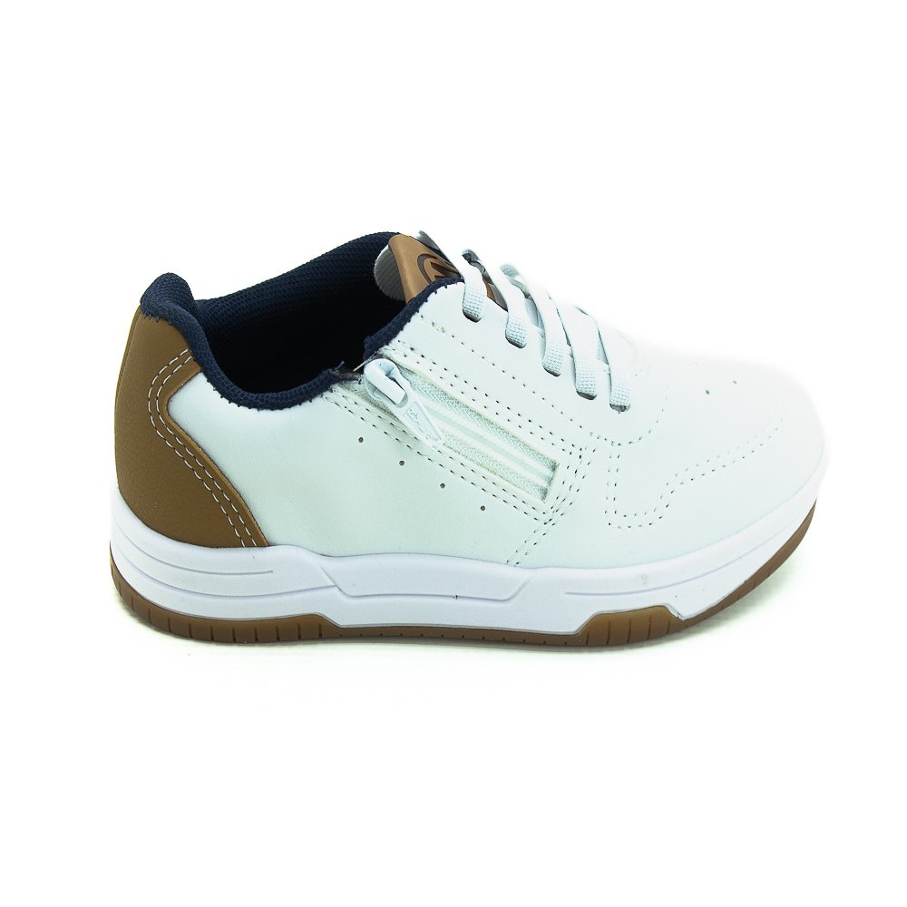 Tênis Infantil Menino Molekinho 2852.102 - Branco
