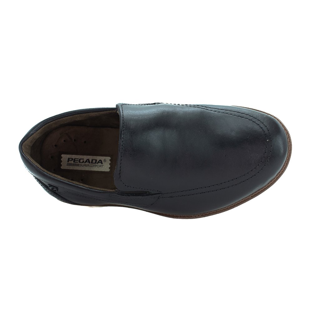 Sapato Masculino Pegada 126703-01 - Preto Preto 5