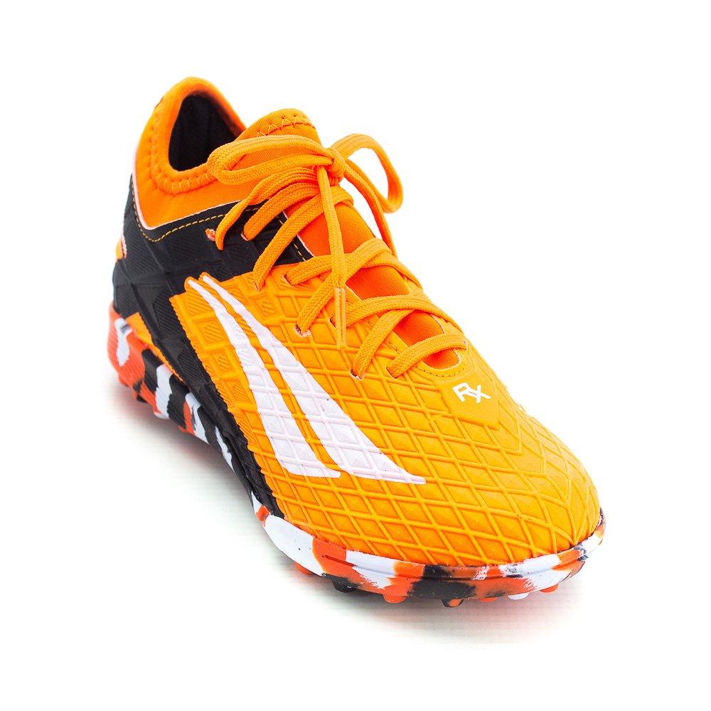 Chuteira Society Infantil Menino Penalty Rx Locker - Laranja Laranja 2