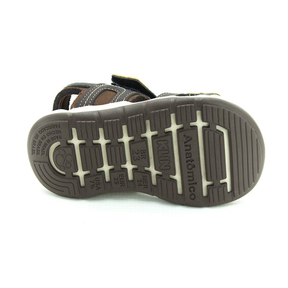 Papete Infantil Menino Klin Line Play - Marrom Marrom 4