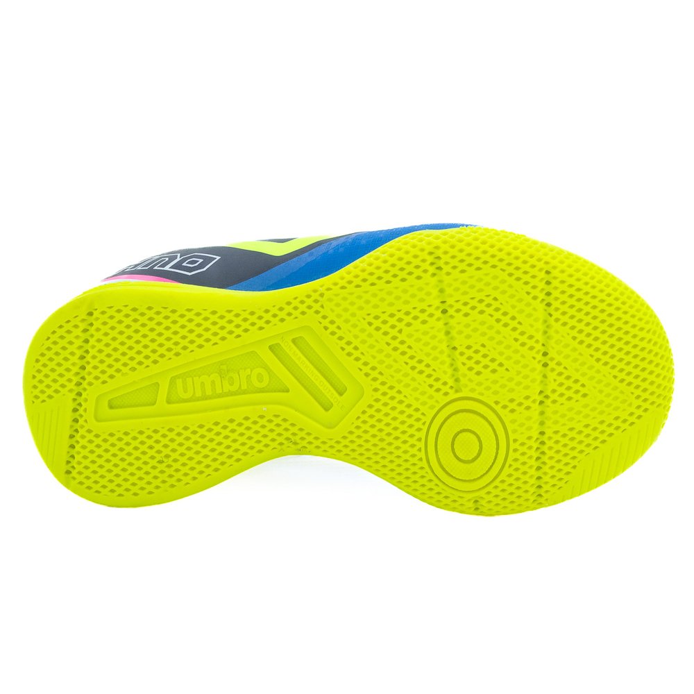 Chuteira Futsal Infantil Menino Umbro Techno II Jr - Azul Azul 4