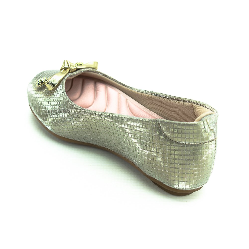 Sapatilha Infantil Menina Molekinha 2083.1106 - Dourado Dourado 4