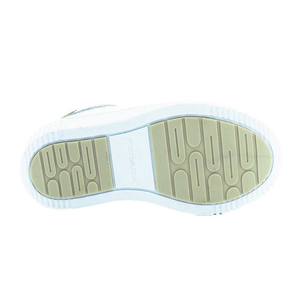 Tênis Feminino Pegada 219018-702 - Branco Branco 4