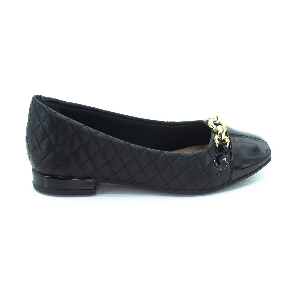 Sapatilha Feminina Sua Cia 8379-16026 - Preto