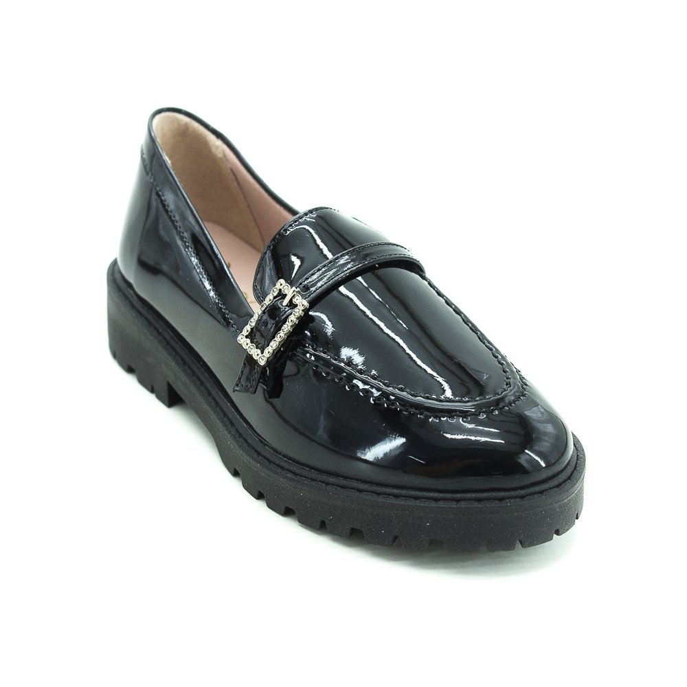 Mocassim Infantil Menina Mini Sua Cia 9168.51837 - Preto Preto 2
