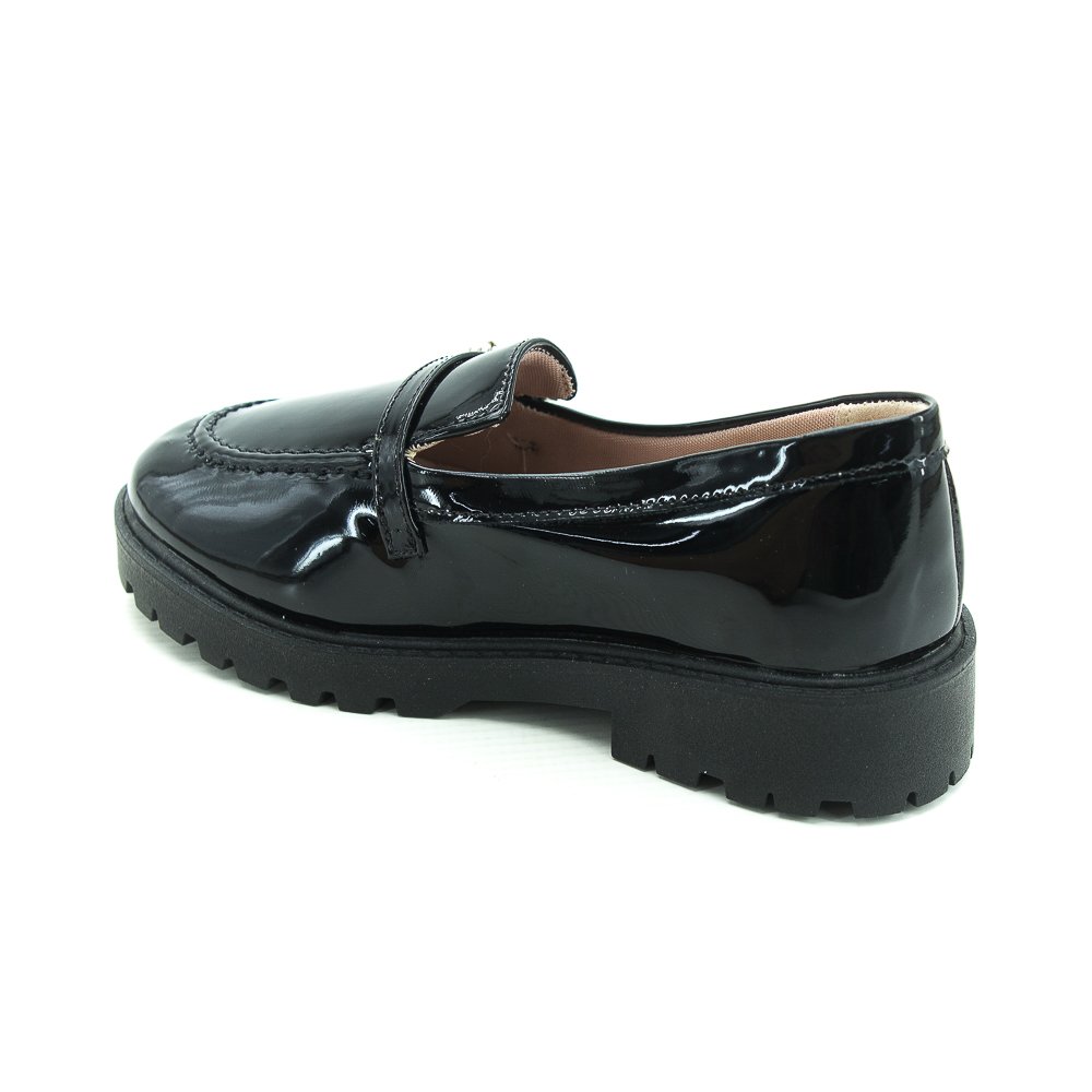 Mocassim Infantil Menina Mini Sua Cia 9168.51837 - Preto Preto 3