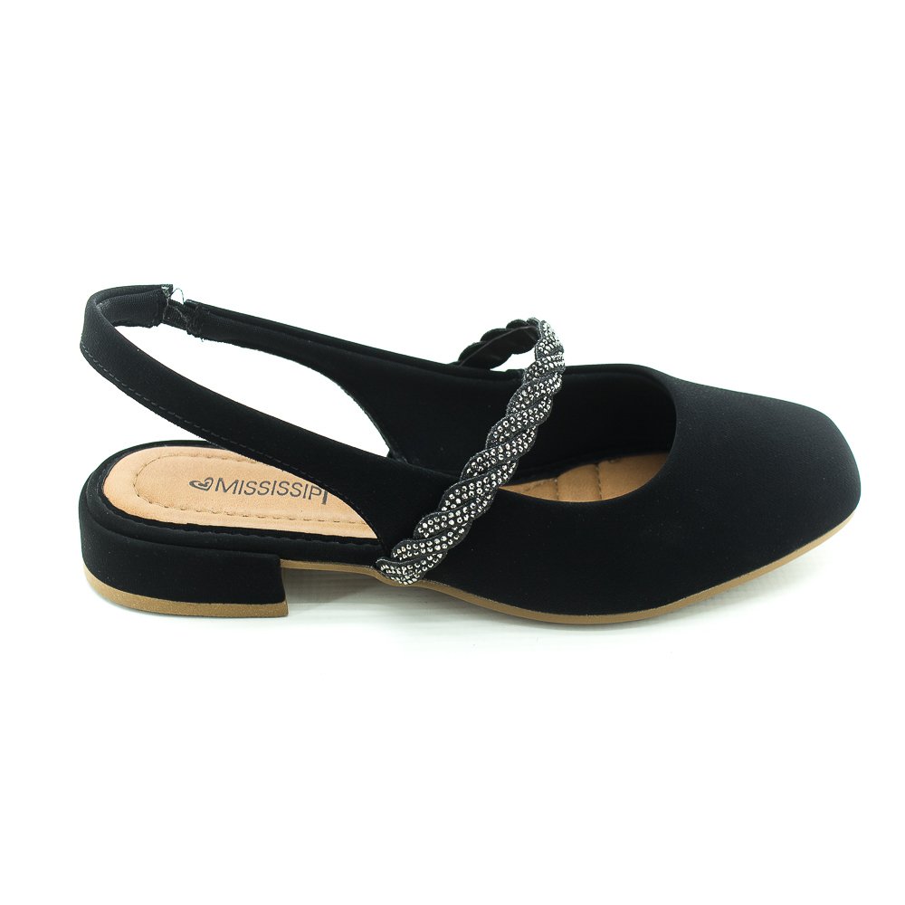 Sapato Feminino Mississipi Ma331 - Preto