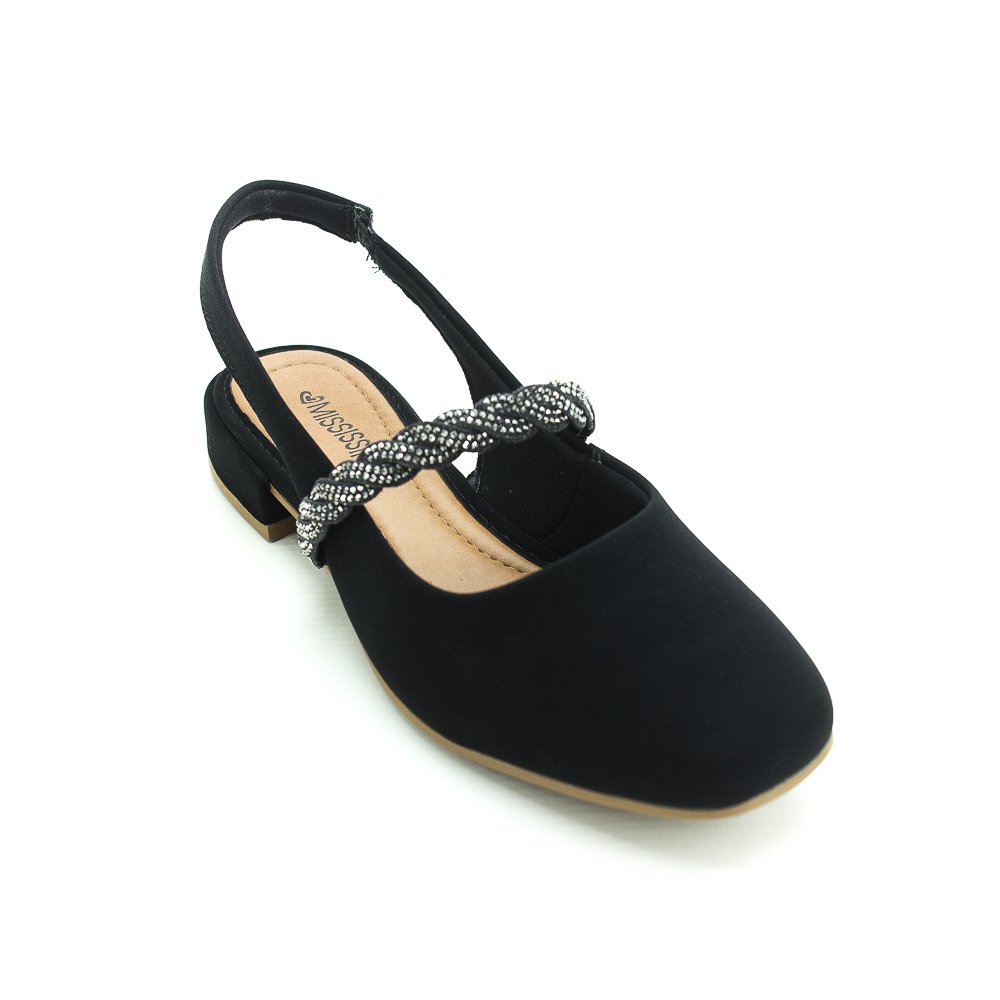 Sapato Feminino Mississipi Ma331 - Preto Preto 2