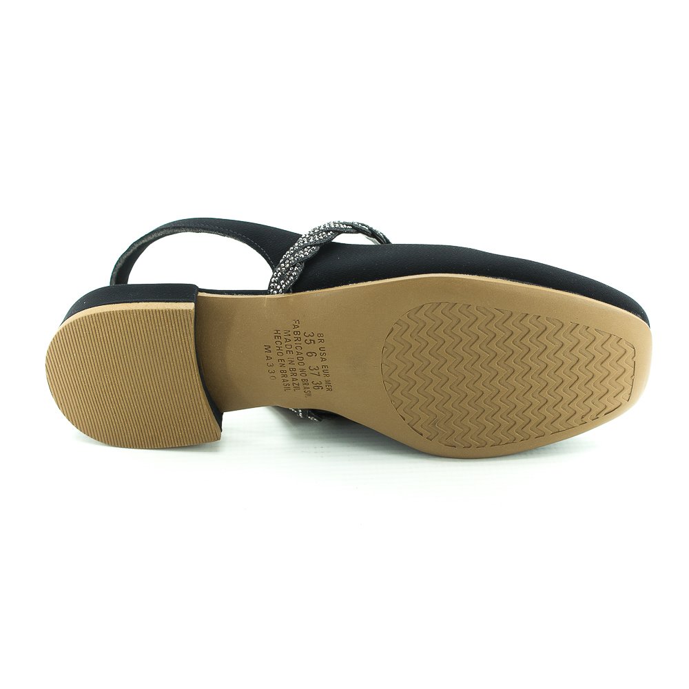 Sapato Feminino Mississipi Ma331 - Preto Preto 4